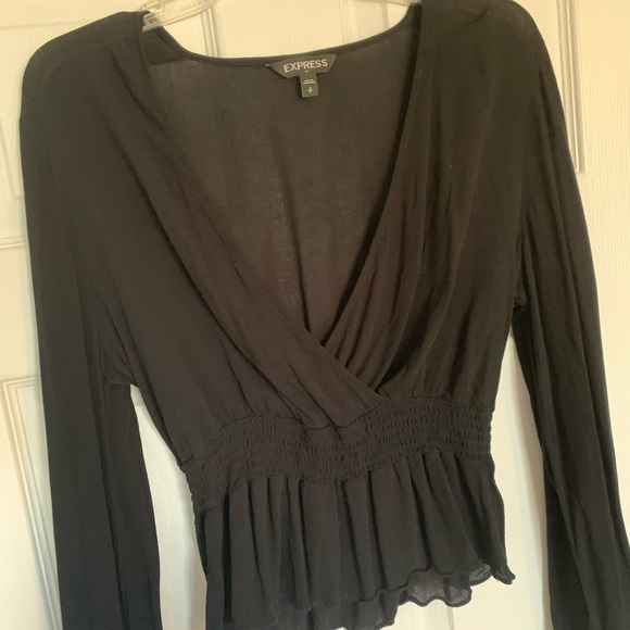 Flowy black express top - Picture 4 of 4